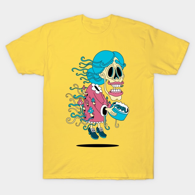 Zombie Granny T-Shirt by Copenhagen Poster
